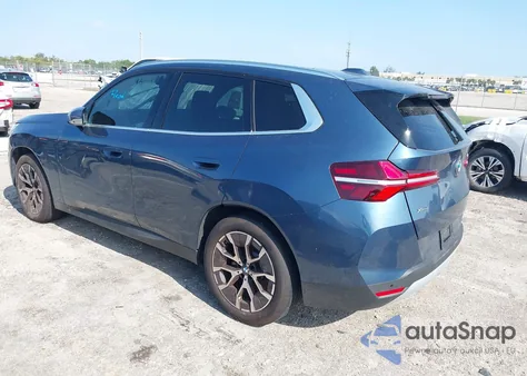 2025 BMW X3 30 xDrive from USA, damaged, VIN 5UX53GP09S9Y86411